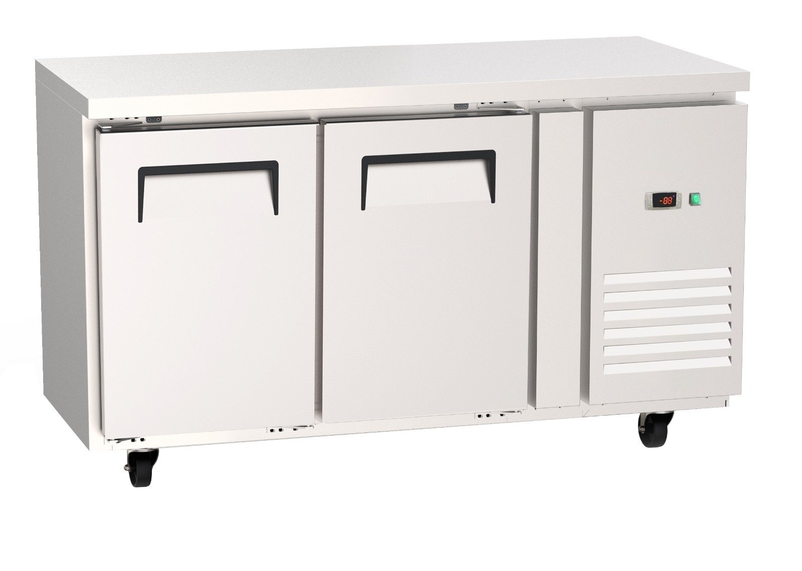 Tow door under counter chiller
