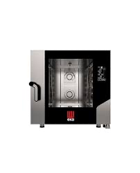 ELECTRIC VENT OVEN WITH BLACK MASK 6 TRAYS 1/1 GN
